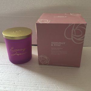 Summer & Rose Evening Jasmine Soy Candle - NEW!